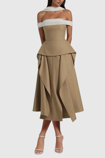 Classic Vintage Dress with a Flattering Fit