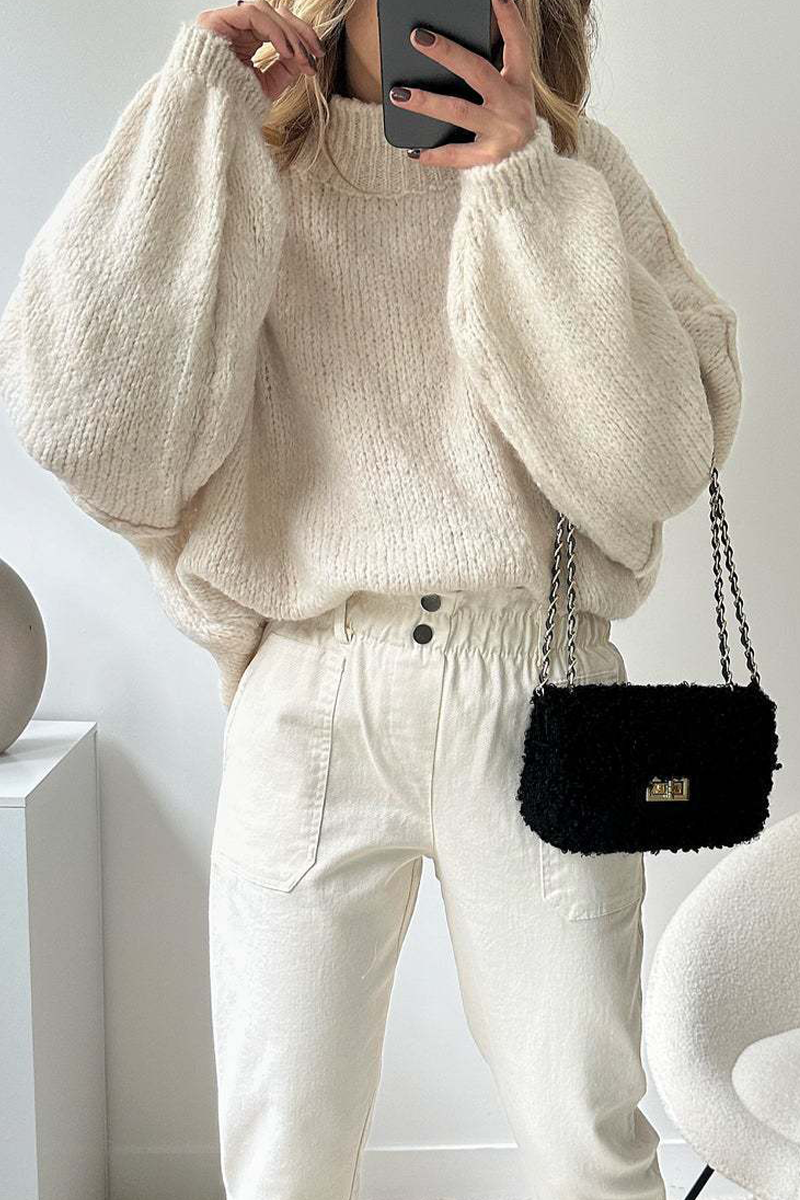 Beautifully Finished Sweater in a Timeless Design