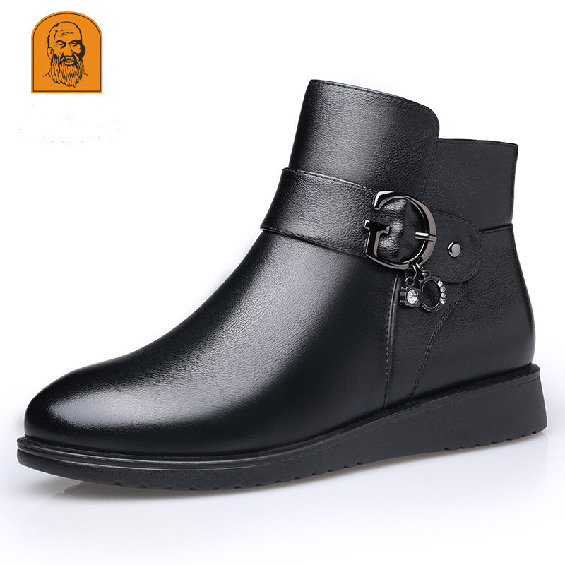 A Vintage Style Boots with Delicate Timeless Details