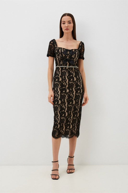 A Vintage Style Dress with Delicate Timeless Details