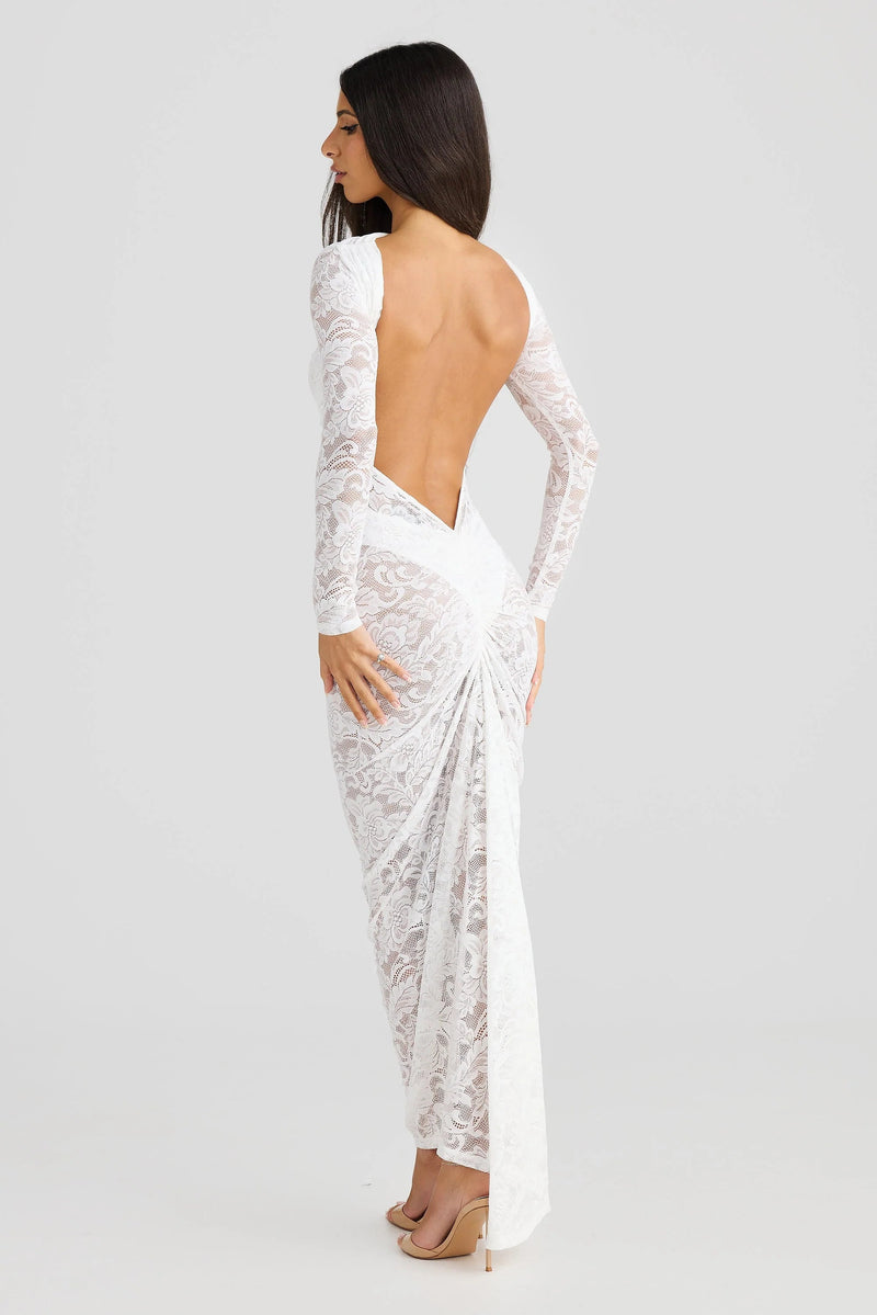 A Vintage Style Dress with Delicate Timeless Details