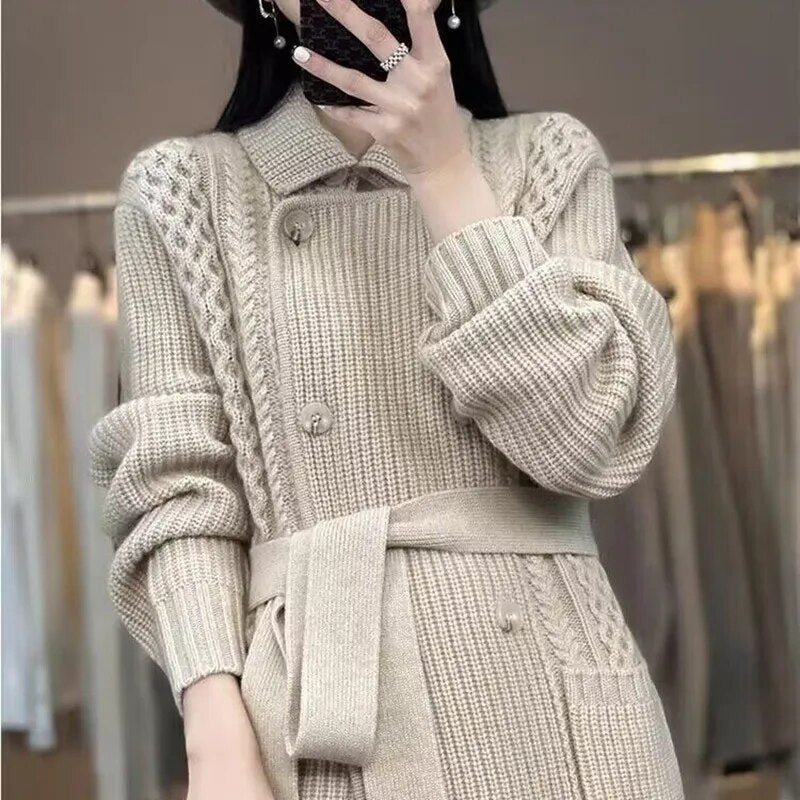 Vintage Inspired Cardigan with a Contemporary Edge