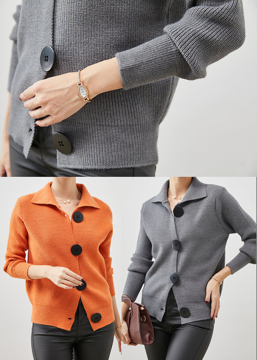 Sophisticated Cardigan with a Clean Classic Look