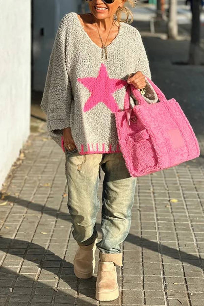 Vintage Inspired Sweater with a Contemporary Edge