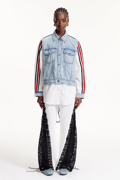 A Vintage Style Pants with Delicate Timeless Details