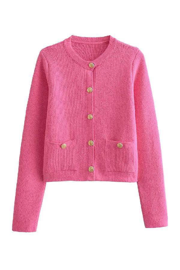 A Vintage Style Cardigan with Delicate Timeless Details