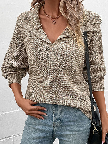 Well Tailored Sweater with a Graceful Silhouette