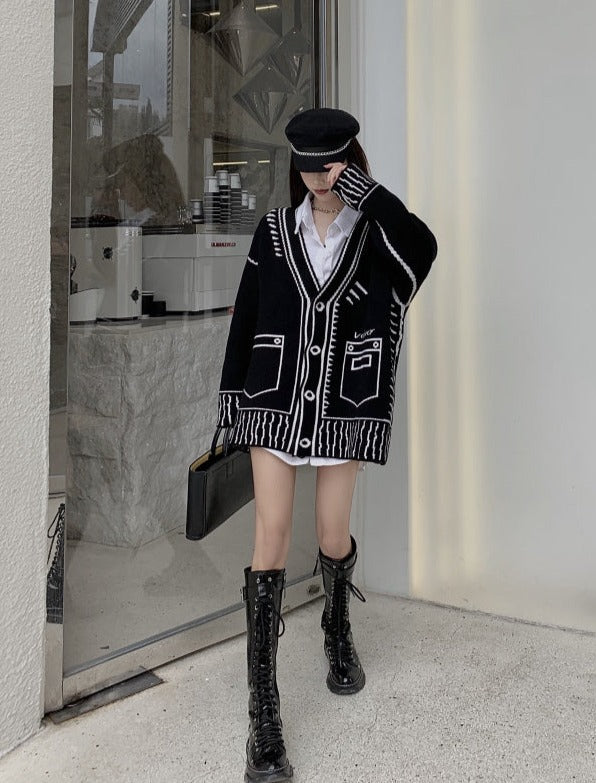 A Vintage Style Cardigan with Delicate Timeless Details