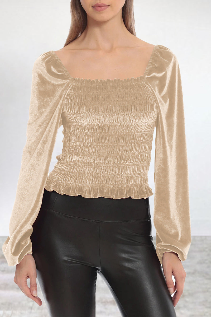 Gracefully Styled Top for Any Occasion