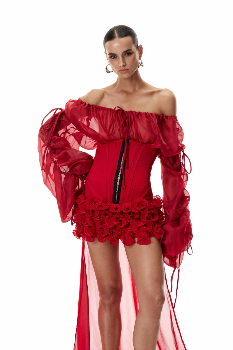 A Vintage Style Dress with Delicate Timeless Details