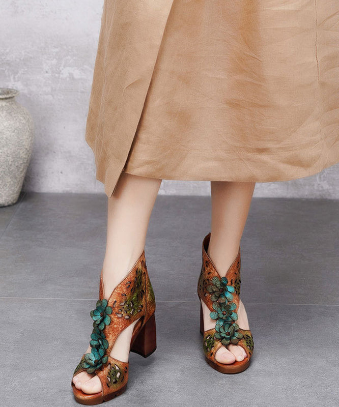 Vintage Inspired Sandals with a Contemporary Edge