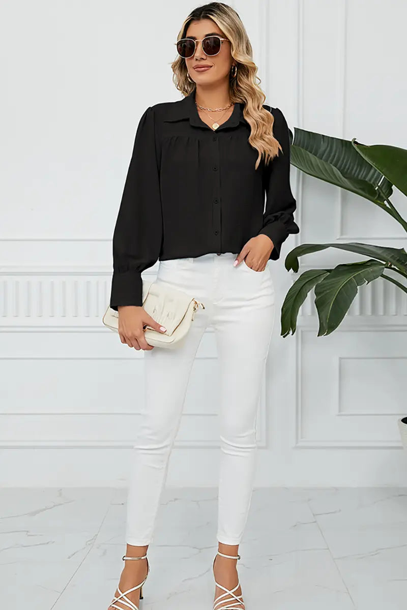 A Vintage Style Shirt with Delicate Timeless Details