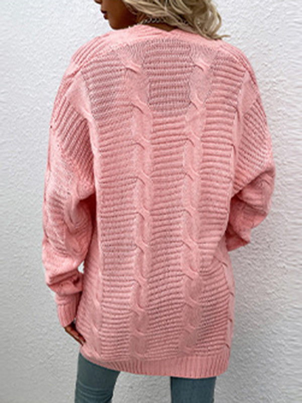 Well Tailored Cardigan with a Graceful Silhouette