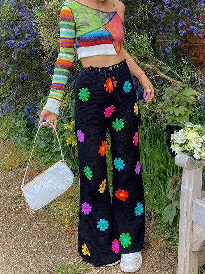 A Vintage Style Pants with Delicate Timeless Details