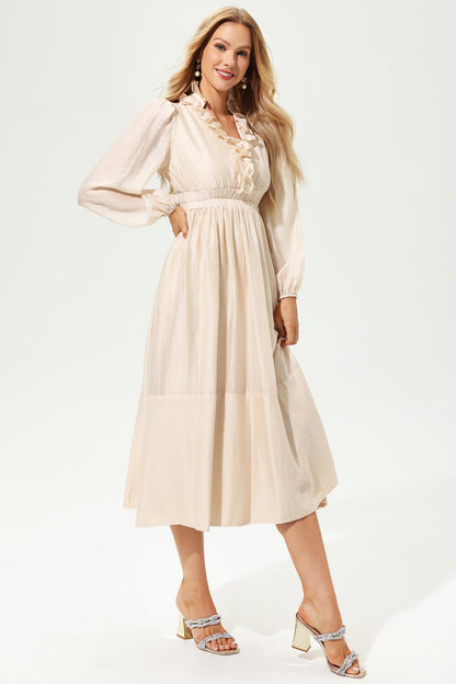 A Vintage Style Dress with Delicate Timeless Details
