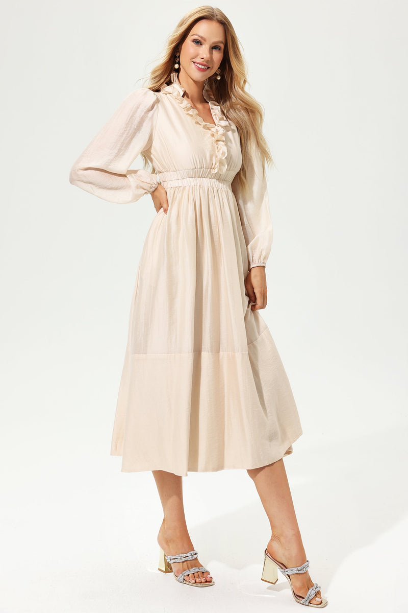 A Vintage Style Dress with Delicate Timeless Details