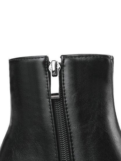 A Vintage Style Boots with Delicate Timeless Details