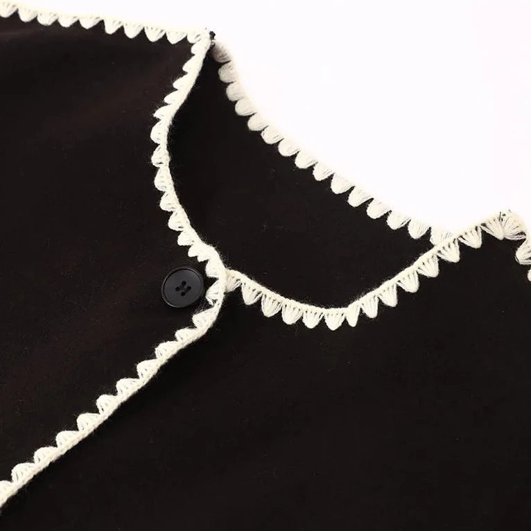 A Vintage Style Jacket with Delicate Timeless Details