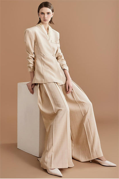 A Vintage Style Pants with Delicate Timeless Details