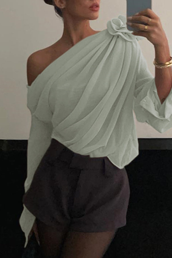 A Vintage Style Blouse with Delicate Timeless Details