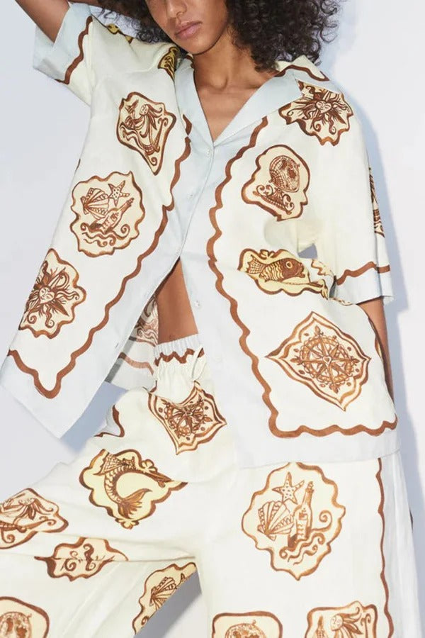 A Vintage Style Blouse with Delicate Timeless Details
