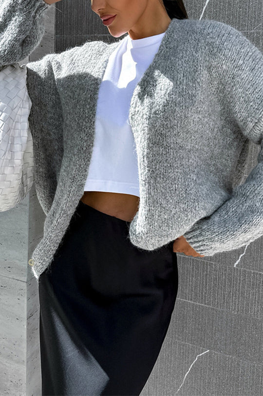 A Vintage Style Cardigan with Delicate Timeless Details
