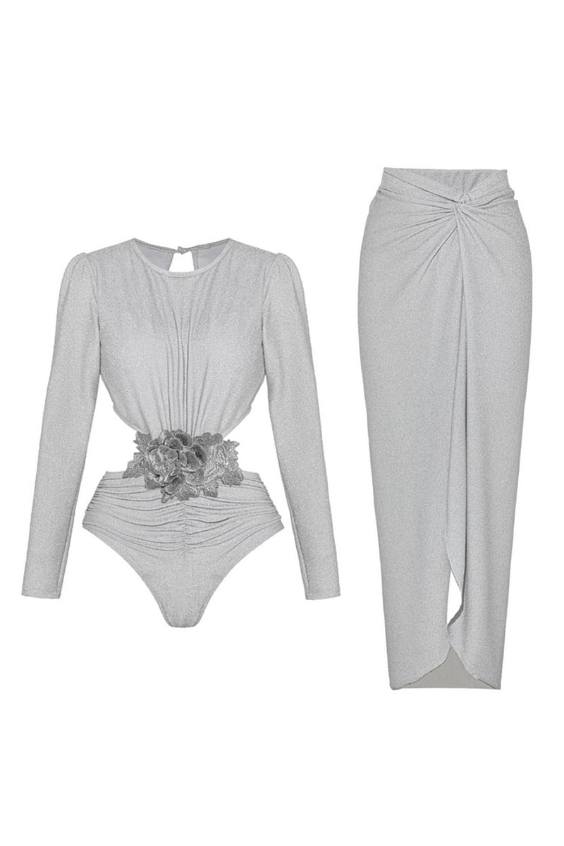 A Vintage Style Swimsuit with Delicate Timeless Details
