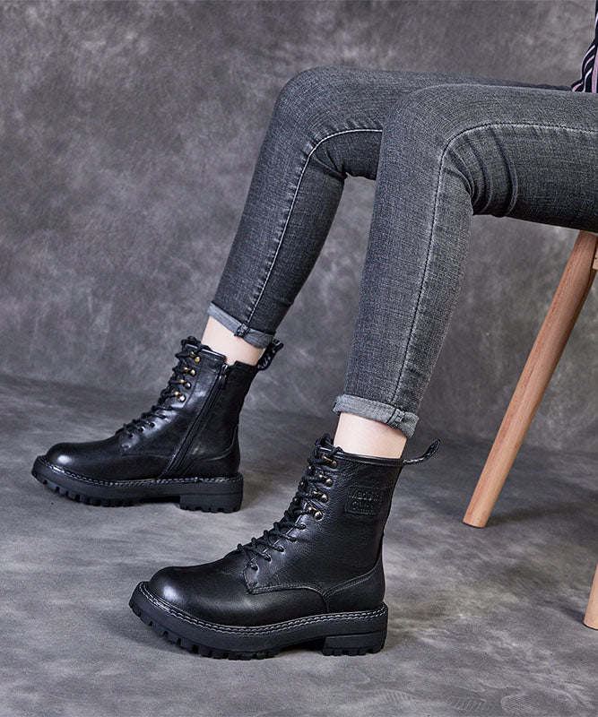 A Vintage Style Boots with Delicate Timeless Details