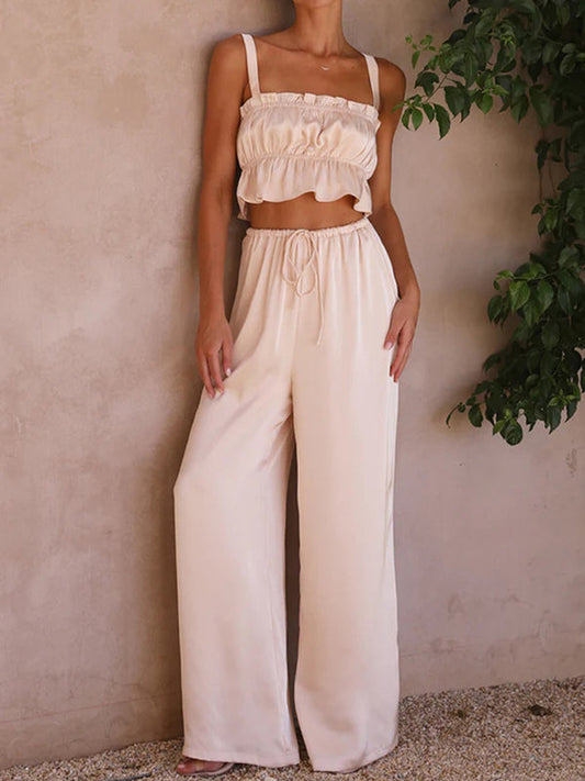 A Vintage Style Pants with Delicate Timeless Details
