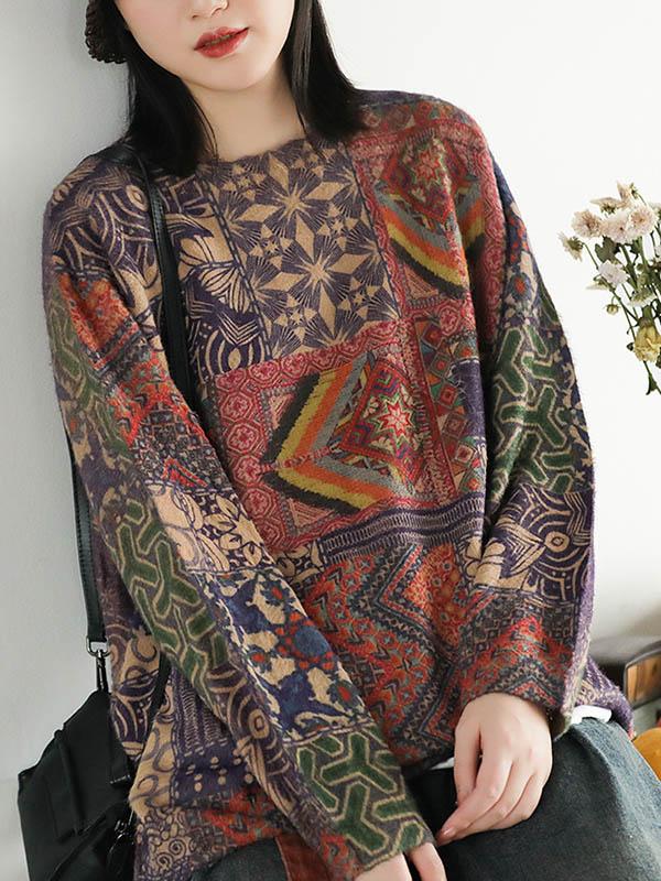 Classic Vintage Sweater with a Flattering Fit