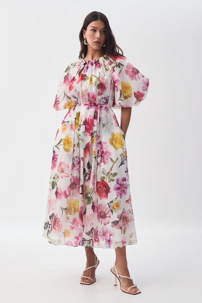 A Vintage Style Dress with Delicate Timeless Details