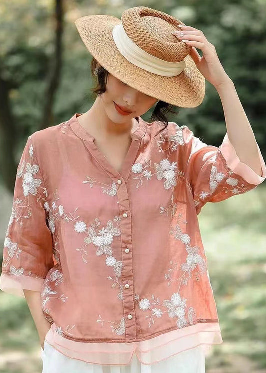 A Vintage Style Shirt with Delicate Timeless Details