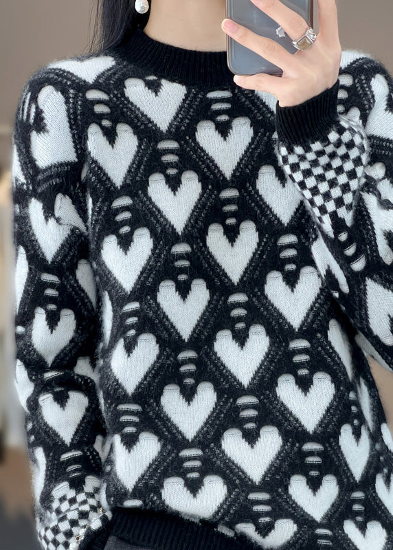 Vintage Inspired Sweater with a Contemporary Edge