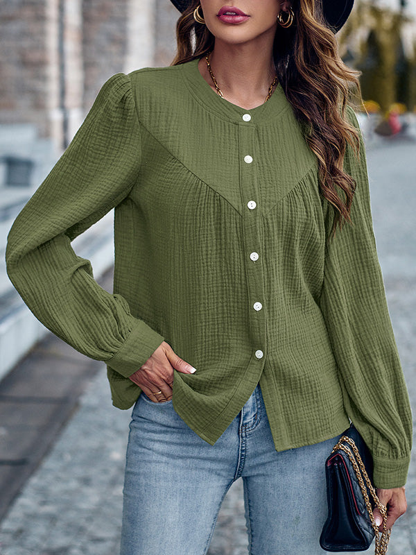 Gracefully Styled Blouse for Any Occasion