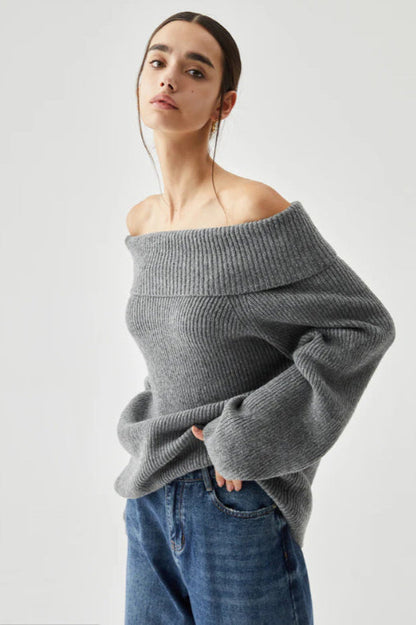 A Vintage Style Sweater with Delicate Timeless Details