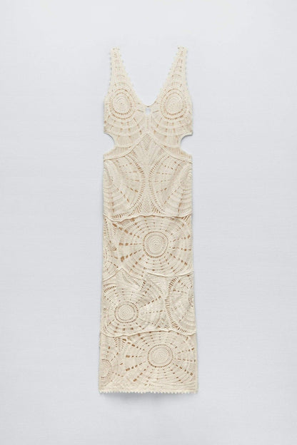 A Vintage Style Dress with Delicate Timeless Details