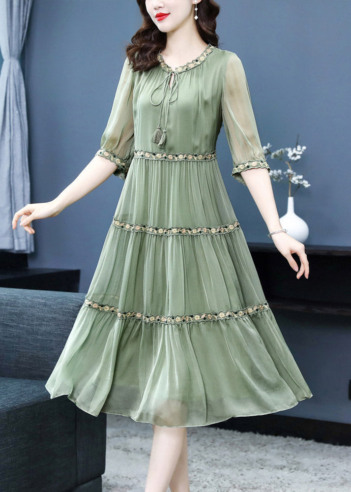 A Vintage Style Dress with Delicate Timeless Details