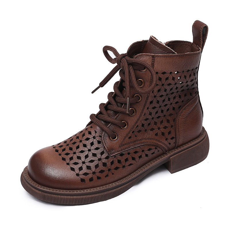 A Vintage Style Boots with Delicate Timeless Details