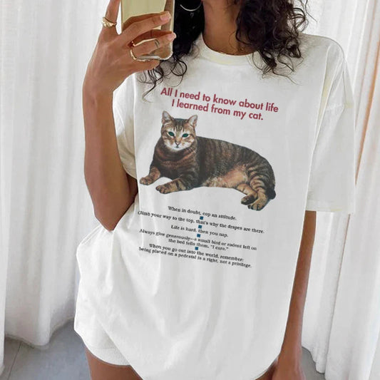 A Vintage Style T-Shirt with Delicate Timeless Details