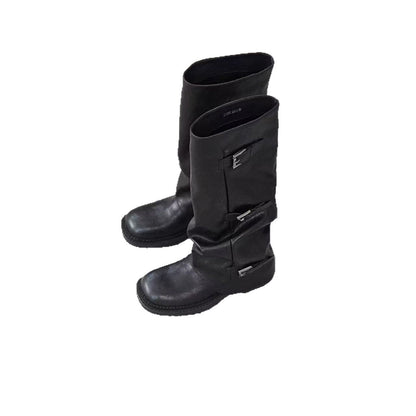A Vintage Style Boots with Delicate Timeless Details