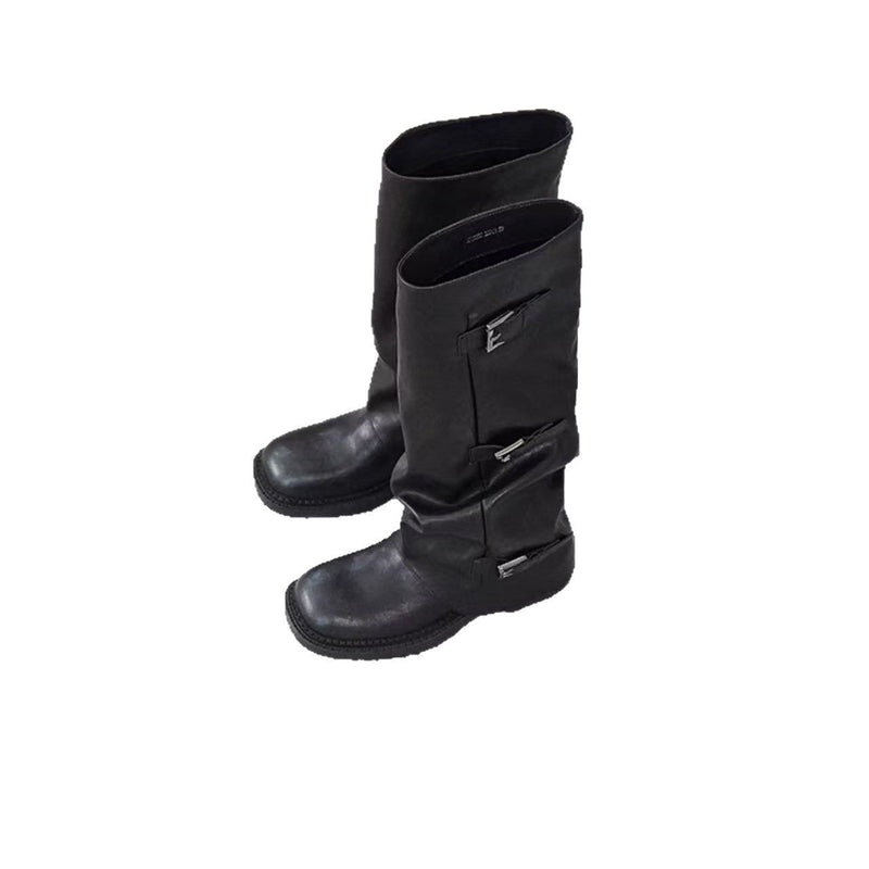 A Vintage Style Boots with Delicate Timeless Details