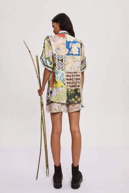 Vintage Inspired Shirt with a Contemporary Edge