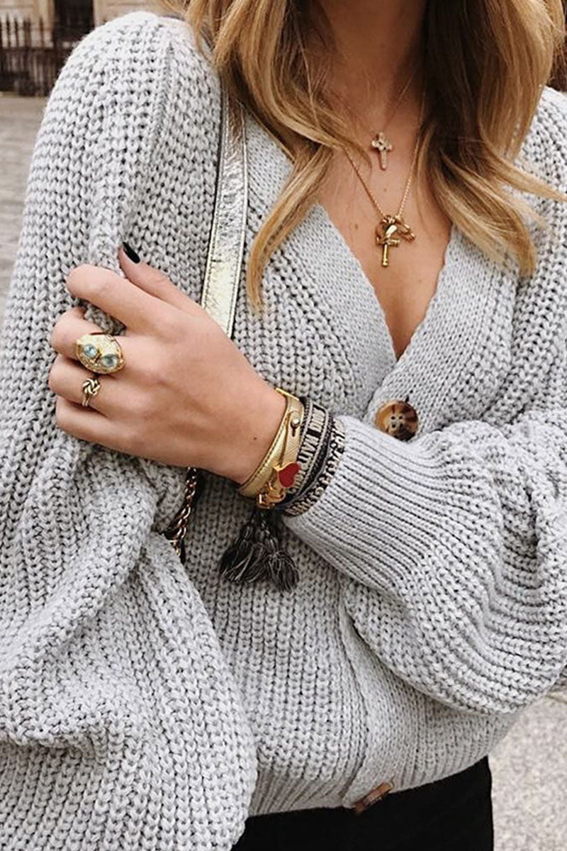A Vintage Style Cardigan with Delicate Timeless Details