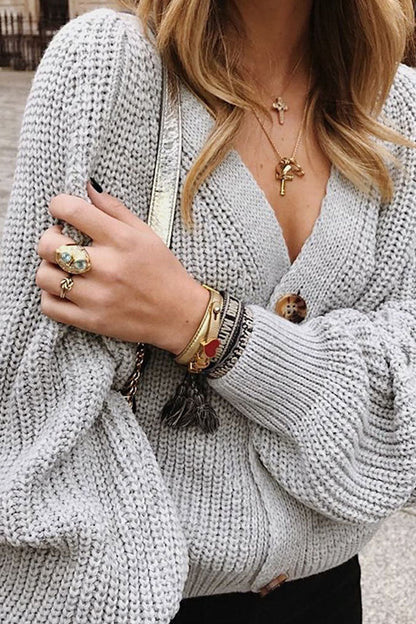 A Vintage Style Cardigan with Delicate Timeless Details
