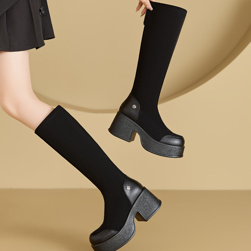 Vintage Inspired Boots with a Contemporary Edge