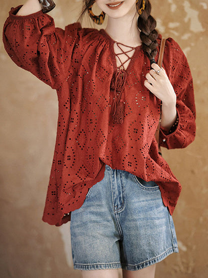 Beautifully Finished Blouse in a Timeless Design