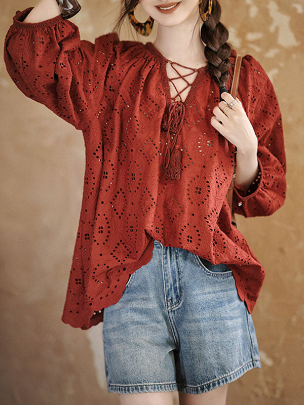 Beautifully Finished Blouse in a Timeless Design
