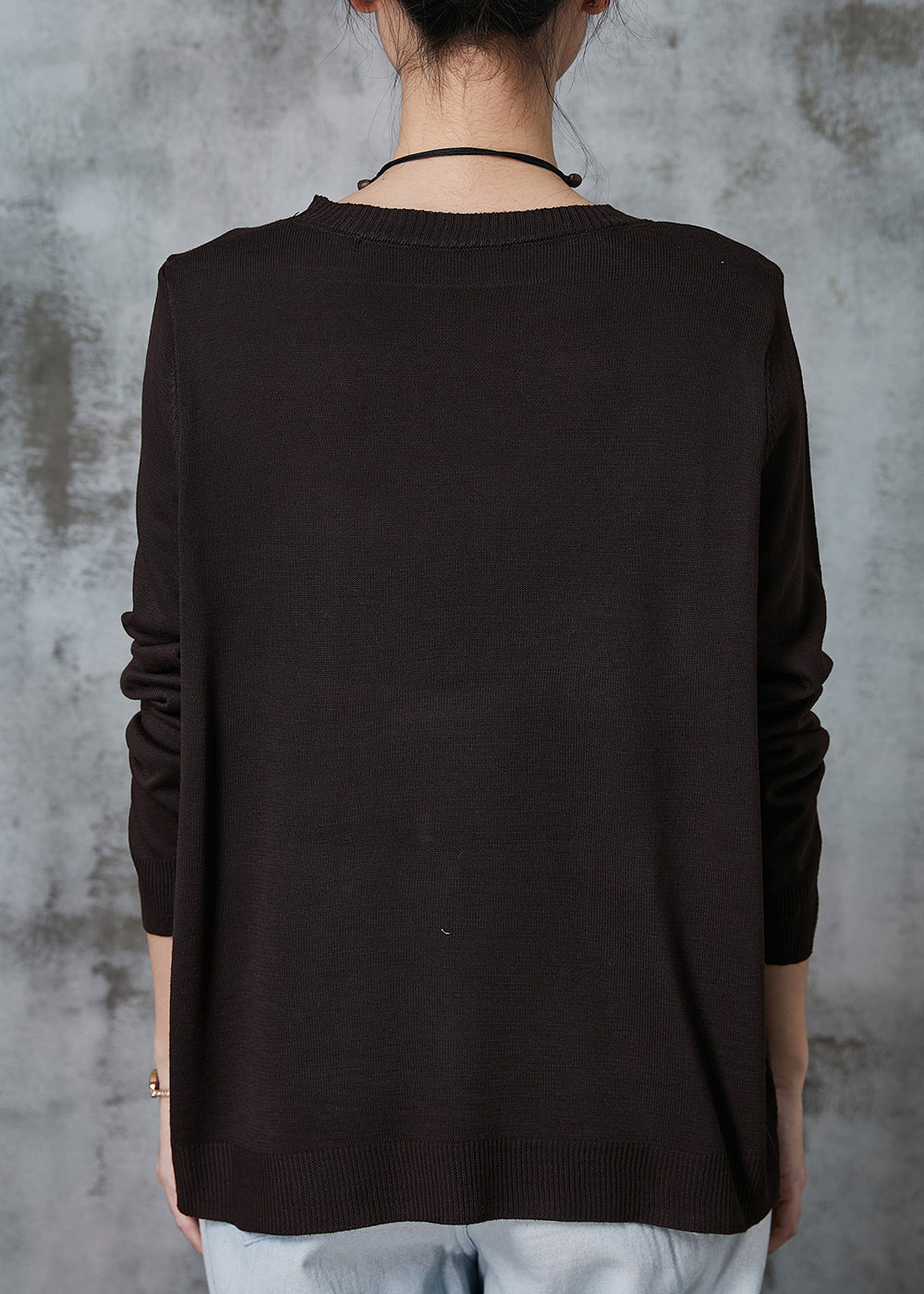 Beautifully Finished Sweater in a Timeless Design