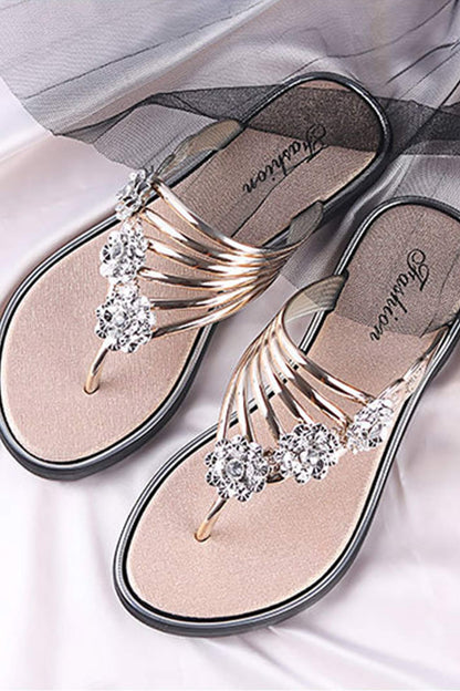 A Vintage Style Sandals with Delicate Timeless Details