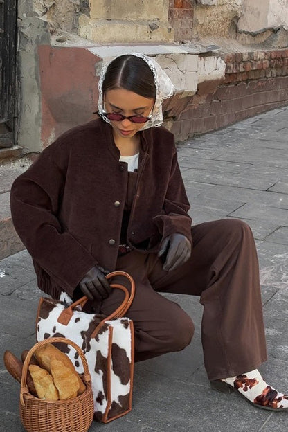 Classic Vintage Jacket with a Flattering Fit